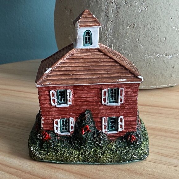 Set Of 3 American Dream Homes 1987 Posible Dreams LLC Miniature Houses - Picture 2 of 14